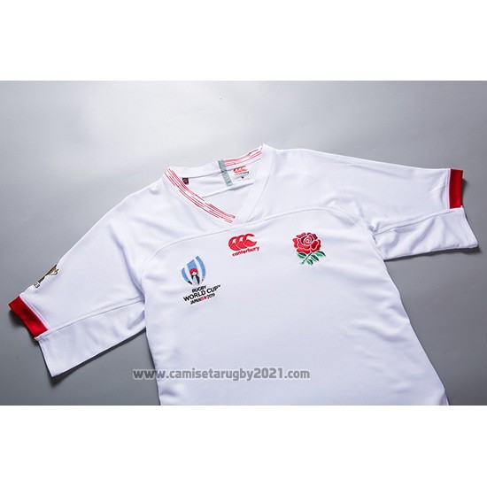 Camiseta Inglaterra Rugby RWC2019 Blanco